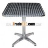 aluminum bistro table