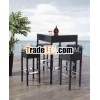 Wicker with Aluminum frame bar furniture