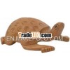 Turtle - Hand Carved Wooden Animals Figures India Art Home Decoration Wooden Craft