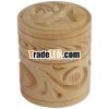 Hand Carved Wooden Multi Purpose Box India Fair Trade Handicraft Gift Box