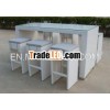 resin wicker furniture bar chair table rattan furniture