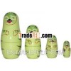 Nested Dolls - Handmade Wooden India Russian Dolls Art Home Decoration Wooden Craft