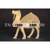 Wooden Hand Carved Camel
