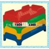 color plastic indoor used kids furniture bed