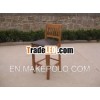 modern oak bar stool