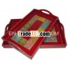 Multi Colour Wooden Tray
