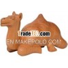 Set of Wooden Camels Hand Carved Figure from India Souvenir Wooden Craft