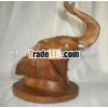 Handcrafted Wooden Elephant Head