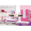 2012 New the baby pink bedroom for home is made from E1 MDF board and painting for children or teena