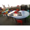 U shape kids school table and chairs