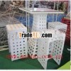 M-5014 hot sales PE rattan bar furniture white bar stool