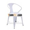 metal bar chair black