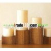 Crafted Wood Candle Holder 11