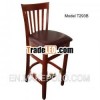 2013 Hot Sale Modern Design Luxury Wood Bar Stools With PVC Seat