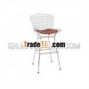 Bertoia Chrome Wire Bar Stool