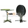 bar table - MDF table top with stainless steel border
