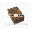 Indian Wood Carving Storage Box / hand carved wooden gift box /Wooden box decorative hand carved,  h