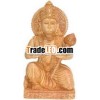 Hand carved Wooden Hanumaan Indian sculpture Art Home Decoration Wooden Craft