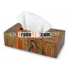 Hand Painted Tissue Box Corporate Gifts Promotional Gifts