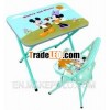 Modern American style metal children Micky table and chair sets