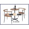 Modern Steel Bar Table Set XC-2B-006