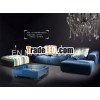 wood single sofa indoor sofa with coffee table & recliner