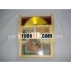 C D Holder wood box