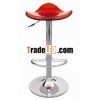 AL-T031 red acrylic transpartent barstool