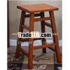 Wooden folding bar stools