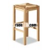 Wooden bar stool