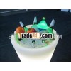 lighted cooler pot club wine container bar furniture