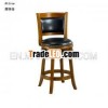 High density solid wood comfortable barstools