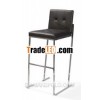 stainless steel bar stool /leather bar stool /B002