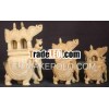 Wooden Elephant set
