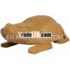 Kadam Wood Hand Carved Frog India Artifacts Arts Home Decoration Home Decor
