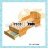 kids wooden furniture bed with drawer