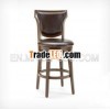 360 Degree swivel wooden Bar Stool