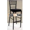Black Antique Steel Bar Chair