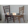 High-quality belt cushion wooden chiavari chair