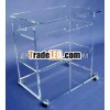 Acrylic trolley table(HF-B-030)