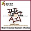 Red Color Folding Style Hotel Room Luggage Racks