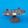 round table shaped wooden candle holders
