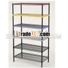 Chrome NSF Wire shelving rack