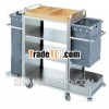Stainless Steel hotel housekeeping maid cart trolley