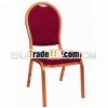 fabric seat banquet metal chair