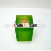 EA0048G tranlucent green votive candle holders