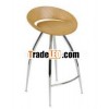 moon shape solid wood Bar Stool