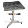 aluminum foot stainless steel table
