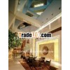 Dining table with chairs(Malaysia rubber wood cherry veneer HB-402-43312A)