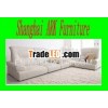 Leather corner sofa set